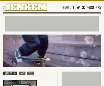 Jenkemmag.com(Jenkem Magazine. Skateboarding) Screenshot