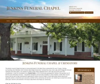 Jenkinsfuneralchapel.com(Jenkins Funeral Chapel) Screenshot