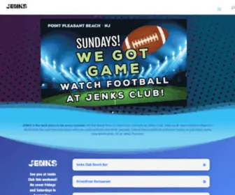 Jenksclub.com(The Jersey Shore Hotspot) Screenshot