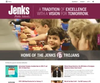 Jenksps.org(Jenks Public Schools) Screenshot