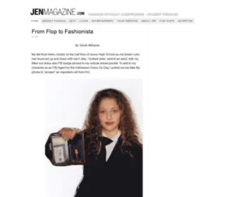 Jenmagazine.com(FASHION WITHOUT COMPROMISE) Screenshot