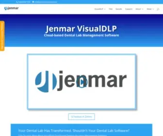 Jenmarinternational.com(Dental Laboratory Management Software) Screenshot