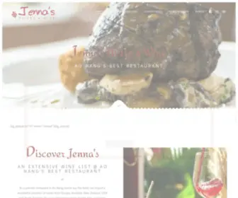 Jennasbistro.com(Best Restaurant Ao Nang) Screenshot