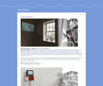 Jennaspevack.com(Artist, designer, educator) Screenshot