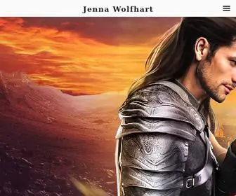 Jennawolfhart.com(Fantasy Author) Screenshot