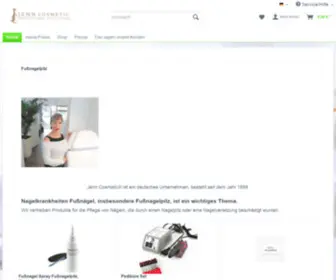 Jenncosmetic.de(Med. Fußpflege Deisenhofen) Screenshot