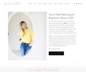 Jennfalik.com(Style & Beauty Expert Jenn Falik) Screenshot