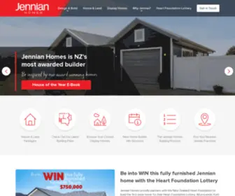 Jennian.co.nz(Jennian Homes) Screenshot