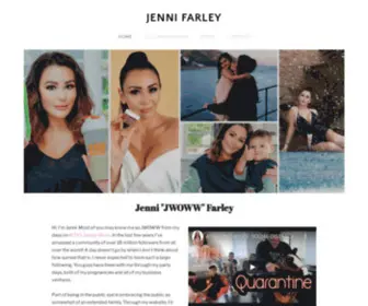 Jennifarley.com(JENNI FARLEY) Screenshot