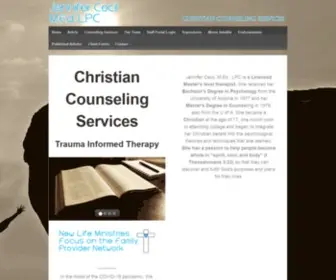 Jennifercecil.org(Christian Counseling Services) Screenshot