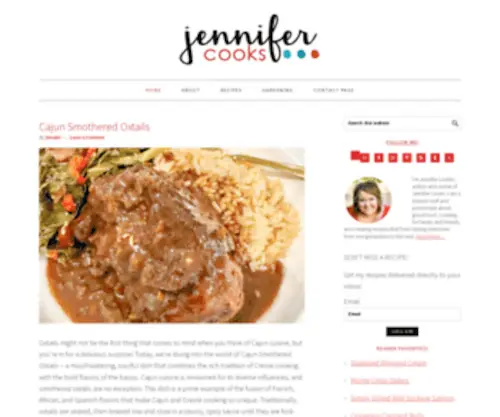 Jennifercooks.com(Jennifer Cooks) Screenshot