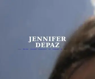 Jenniferdepaz.net(Portfolio) Screenshot