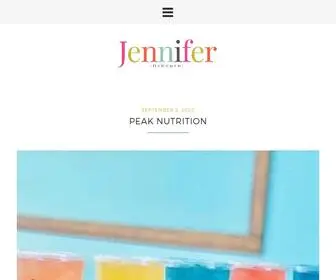 Jenniferderouen.com(Healthy living) Screenshot