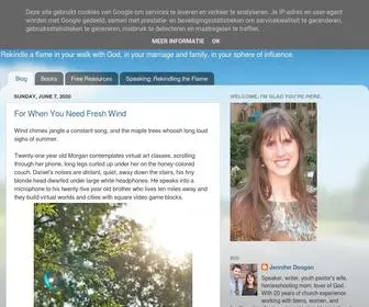 Jenniferdougan.com(Jottings from Jennifer) Screenshot