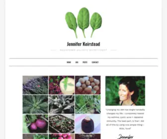 Jenniferkeirstead.com(Jennifer Keirstead) Screenshot