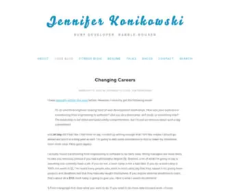 Jenniferkonikowski.com(Jennifer Konikowski) Screenshot