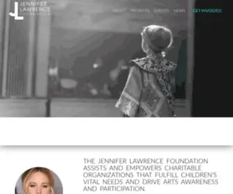 Jenniferlawrencefoundation.com(Jennifer Lawrence Foundation) Screenshot