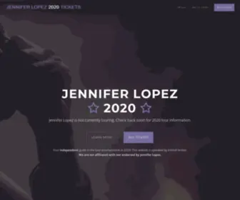 Jenniferlopez2020.net(Jennifer Lopez) Screenshot
