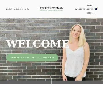 Jenniferostman.com(Jennifer Ostman) Screenshot