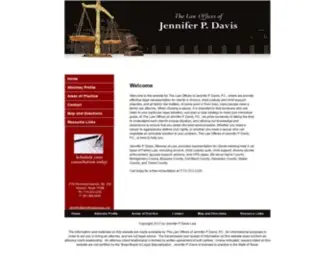 Jenniferpdavislaw.com(Jennifer P Davis) Screenshot