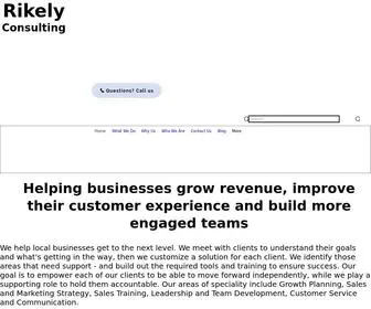 Jenniferrikely.com(Rikely-Consulting) Screenshot