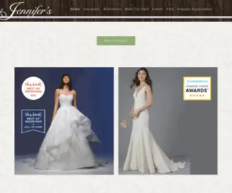 Jennifersbridal.com(Jennifer's Bridal) Screenshot