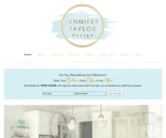Jennifertaylordesign.com(Jennifer Taylor Design) Screenshot