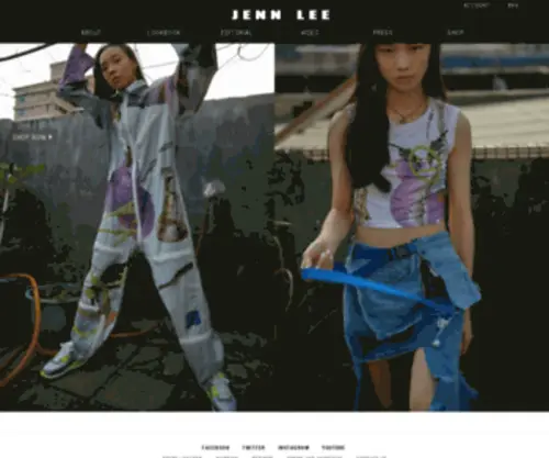 Jennleestudio.com(JENN LEE Official) Screenshot