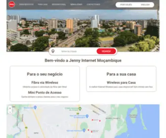 Jenny.co.mz(Business and Home Wireless Internet) Screenshot
