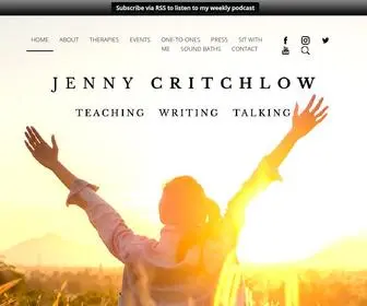 Jennycritchlow.com(Home) Screenshot