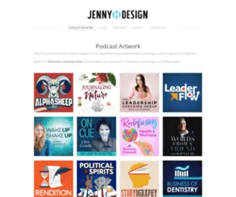 Jennyhdesign.com(Podcast Artwork) Screenshot