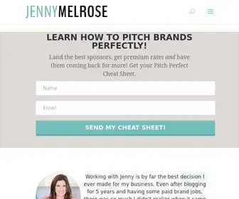 Jennymelrose.com(Jenny Melrose) Screenshot