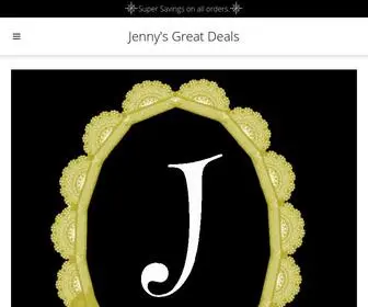 Jennysgreatdeals.com(Online Deals) Screenshot