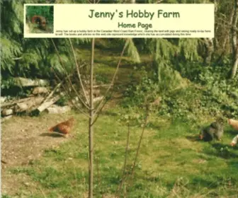 Jennyshobbyfarm.com(Jenny's Hobby Farm) Screenshot