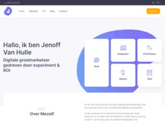 JenoffVanhulle.com(Mijn naam) Screenshot