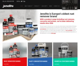 Jenolite.com(Rust Treatment) Screenshot