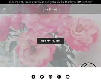 Jenpopov.co(Jen Popov Designs) Screenshot