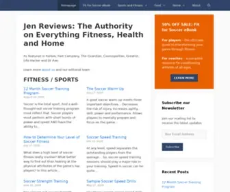 Jenreviews.com(Food, Fitness & Home Authority) Screenshot