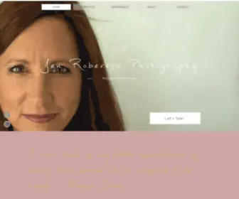 Jenroberson.com(Columbia Portraits) Screenshot