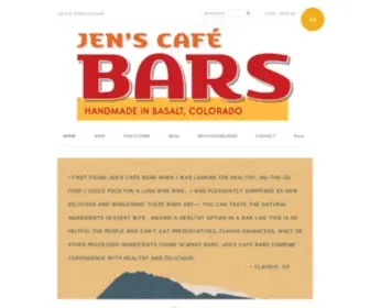 Jenscafebars.com(Jen's Cafe Bars) Screenshot