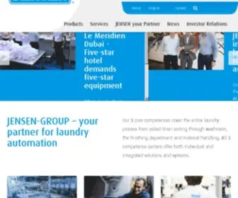 Jensen-Group.com(The JENSEN) Screenshot