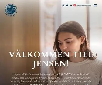 Jenseneducation.se(Ett av Sveriges största privata utbildningsföretag) Screenshot