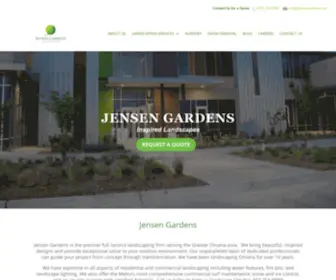 Jensengardens.com(Jensen Gardens) Screenshot