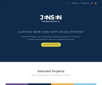 Jensen.technology(Custom web and app development Jensen Technologies SL) Screenshot