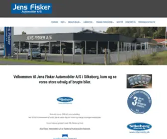 Jensfisker.dk(Jens Fisker Automobiler A/S) Screenshot