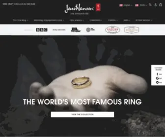 Jenshansen.com(Acclaimed Jeweller & Creator of The Movie Ring) Screenshot