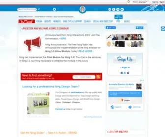 Jensocial.com(Social Web Directory and Ning Tips) Screenshot