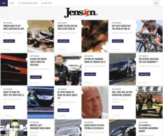 Jensonbutton.com(The Official Jenson Button Website) Screenshot
