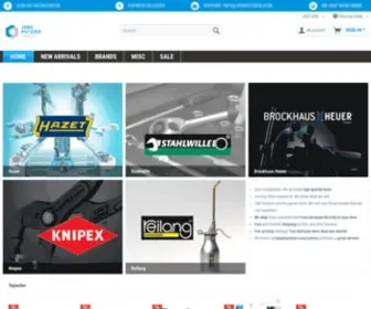 Jensputzier.com Screenshot