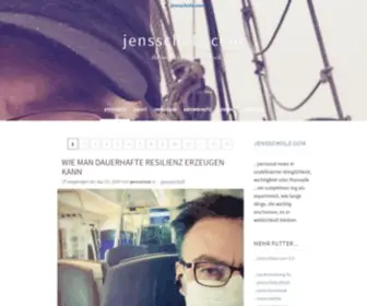 Jensscholz.com(Das Weblog von Jens Scholz. Persönliche News) Screenshot